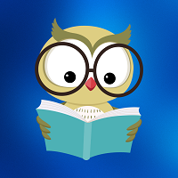 Owl Reading Book