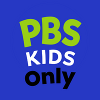 PBS Kids logo with the work Only added underneath